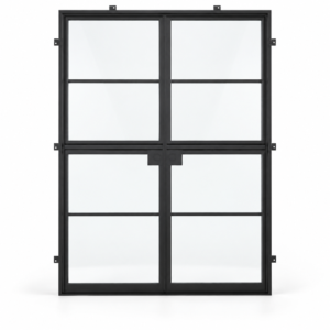 4 Lite Double Dutch Steel Door — studio AI-generated design visualization
